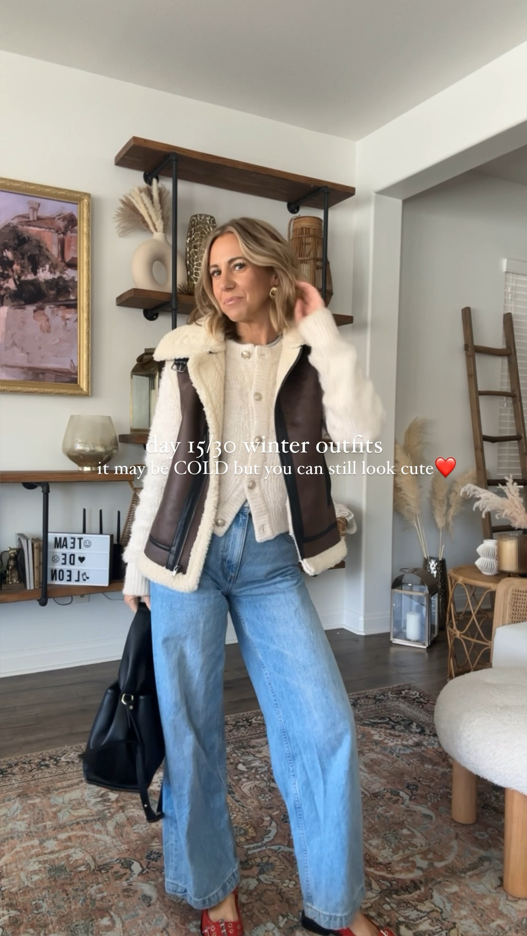 cozy but cute winter fit❤️
Cardigan sweater size xs
Vest size xs
Denim size 24
Amazon accessories


#LTKover40 #LTKfindsunder50 #LTKstyletip