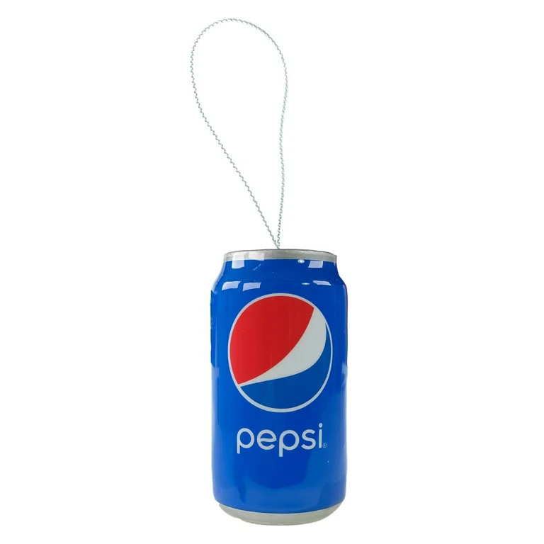 Pepsi, Decoupage Christmas Ornament, 4 inches Tall, Plastic, Blue | Walmart (US)