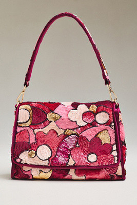 Audra Beaded Shoulder Bag | Anthropologie (US)