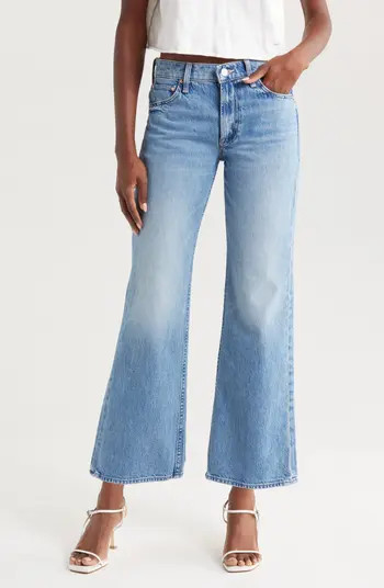 The Bookie Flood Nonstretch Wide Leg Jeans | Nordstrom Rack