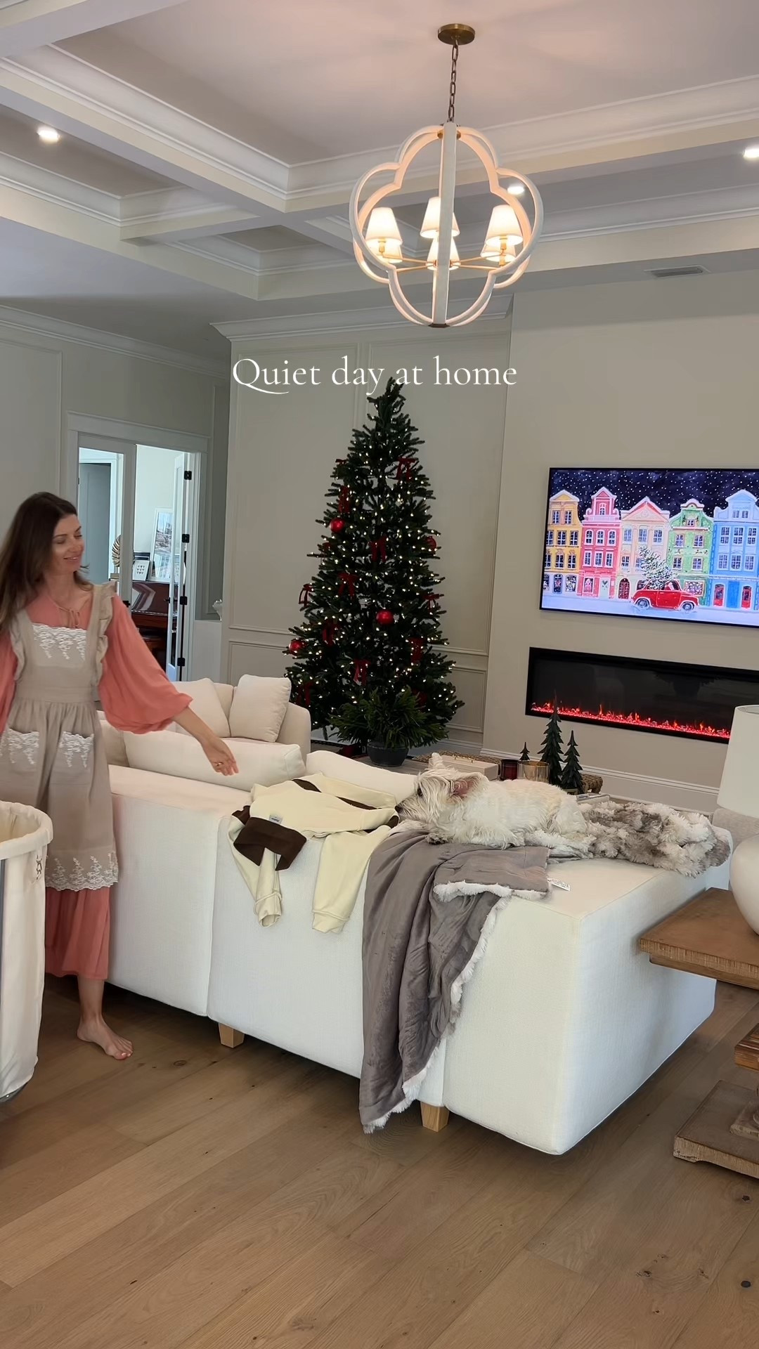 Quiet laundry day at home 🧺

#laundry #laundryday #clean #cleaning #blanket #livingroom 


#LTKHome