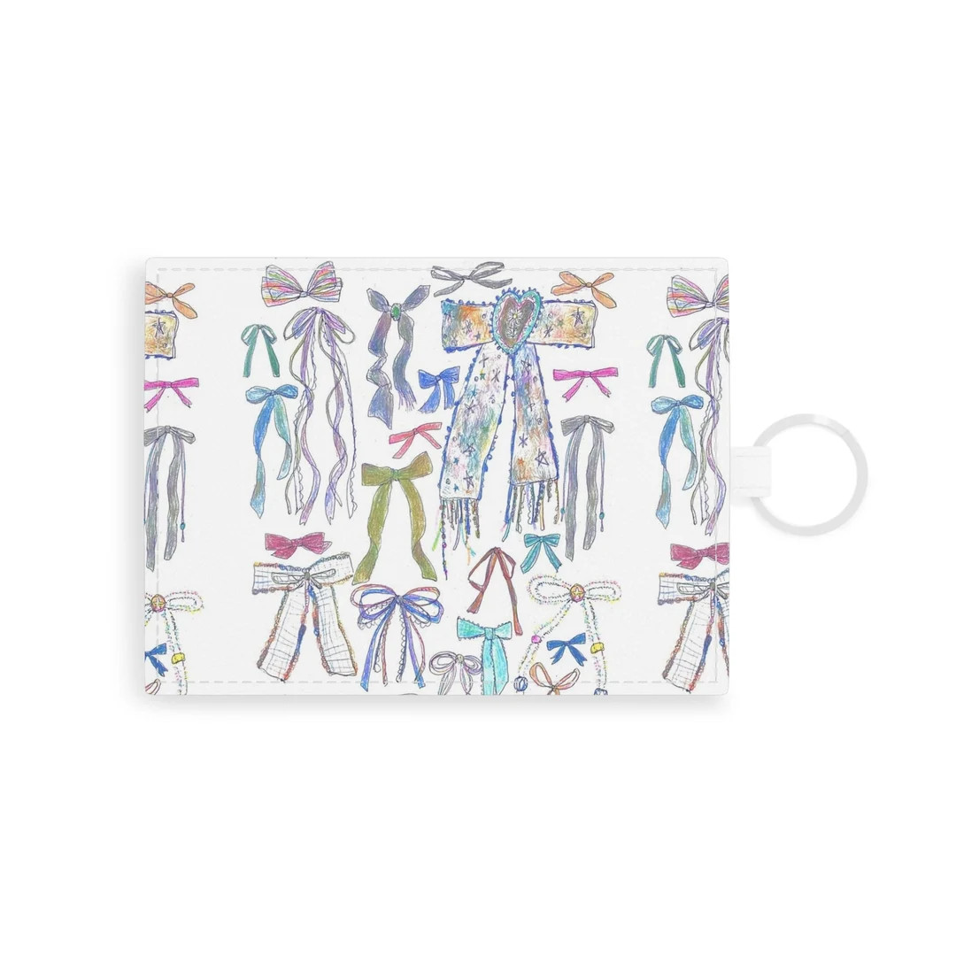 Coquette Leather Card Holder Ballet Core Card Holder Cute Bow - Etsy | Etsy (US)