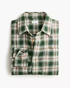 Boys' button-up flannel shirt | J.Crew Factory