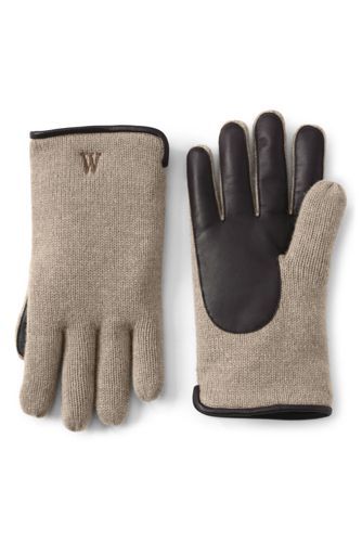 Men's Casual Knit Gloves | Lands' End (US)