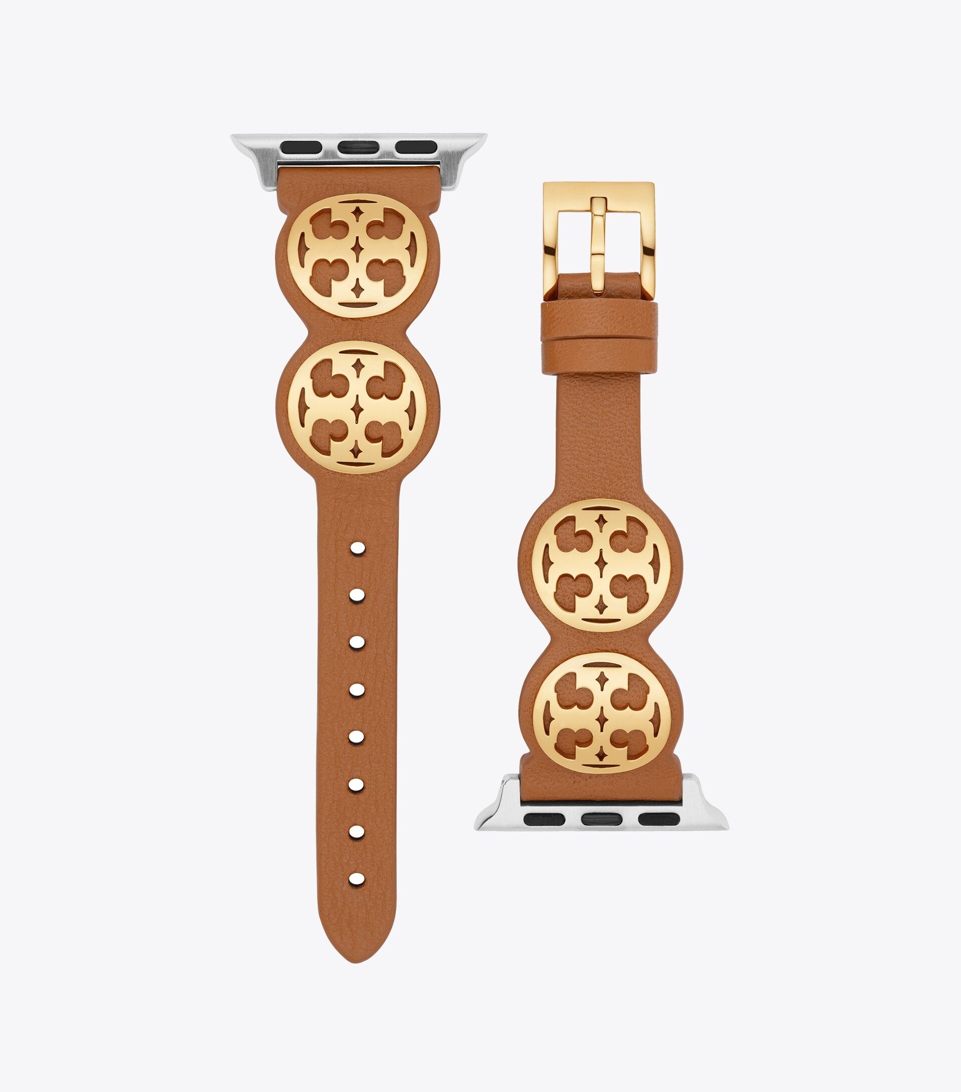 Miller Band For Apple Watch®, Luggage Leather, 38 MM – 40 MM: Women's Designer Watches Tory Tr... | Tory Burch (US)
