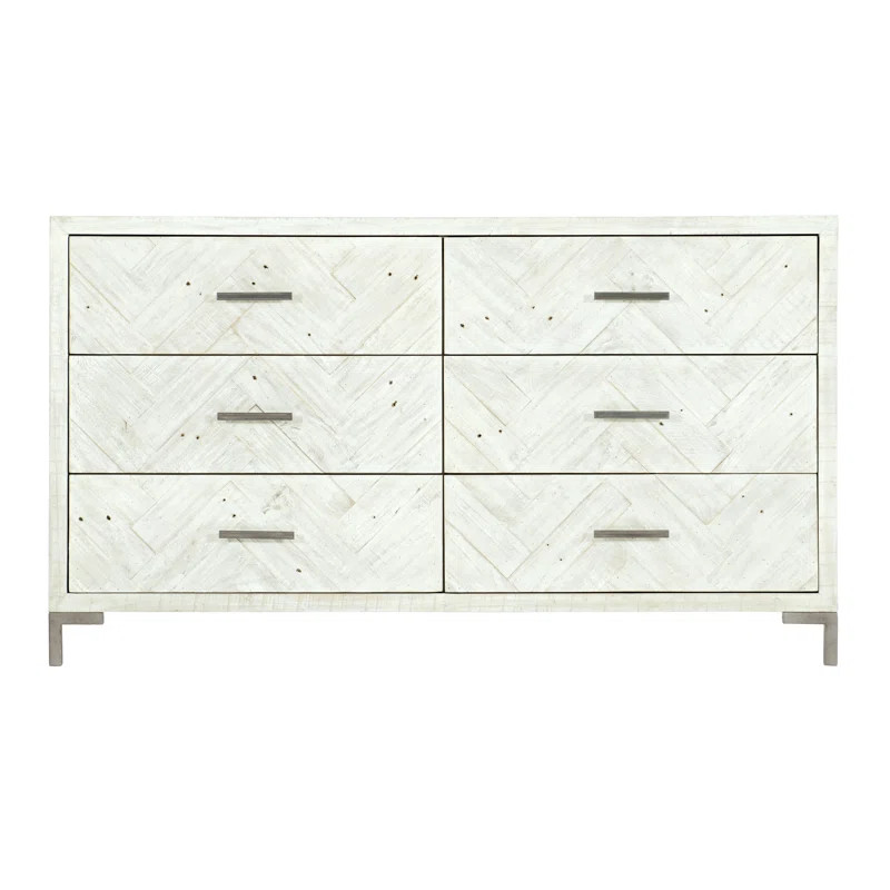 Highland Park 6 Drawer 63.13" W Double Dresser | Wayfair Professional