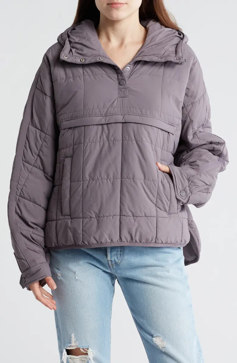 Free People FP Movement Pippa Water Resistant Packable Pullover | Nordstrom | Nordstrom