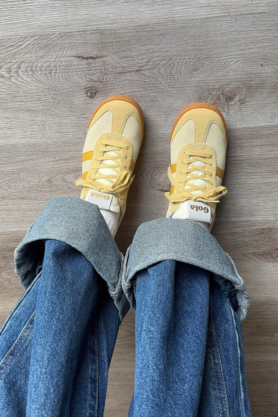 Add these fun colorful sneakers to your Christmas wishlist or get them here! #golasneakers #yellowshoes 

#LTKHoliday #LTKSeasonal #LTKGiftGuide