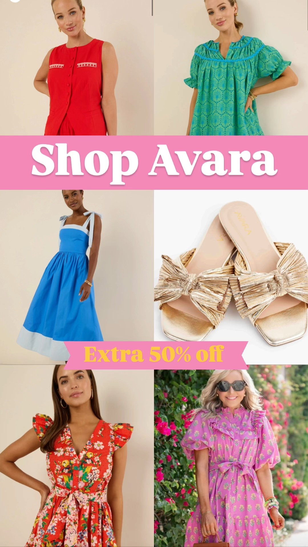 Avara is having an additional 50% off their end of season sale! So many great finds! 

#LTKStyleTip #LTKMidsize #LTKSaleAlert