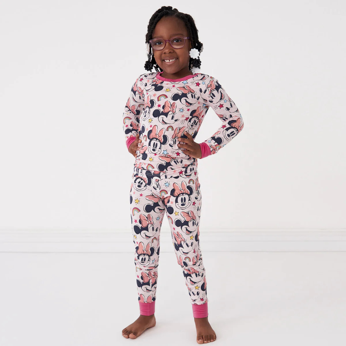 Disney Minnie Forever Two-Piece Pajama Set | Little Sleepies