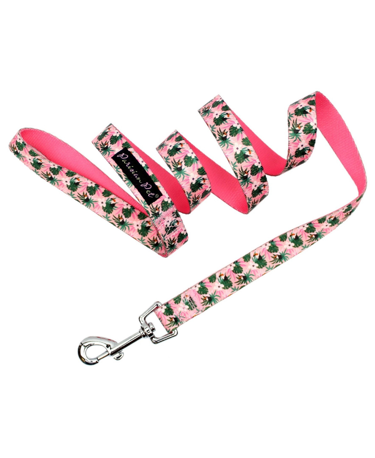 Parisian Pet Tropical Toucans Dog Leash - Pink | Macy's