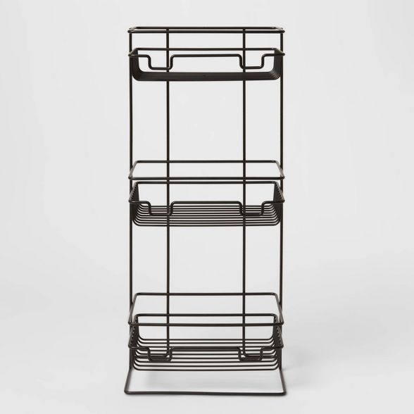 3 Tier Round Wire Shower Storage Tower - Made By Design™ | Target