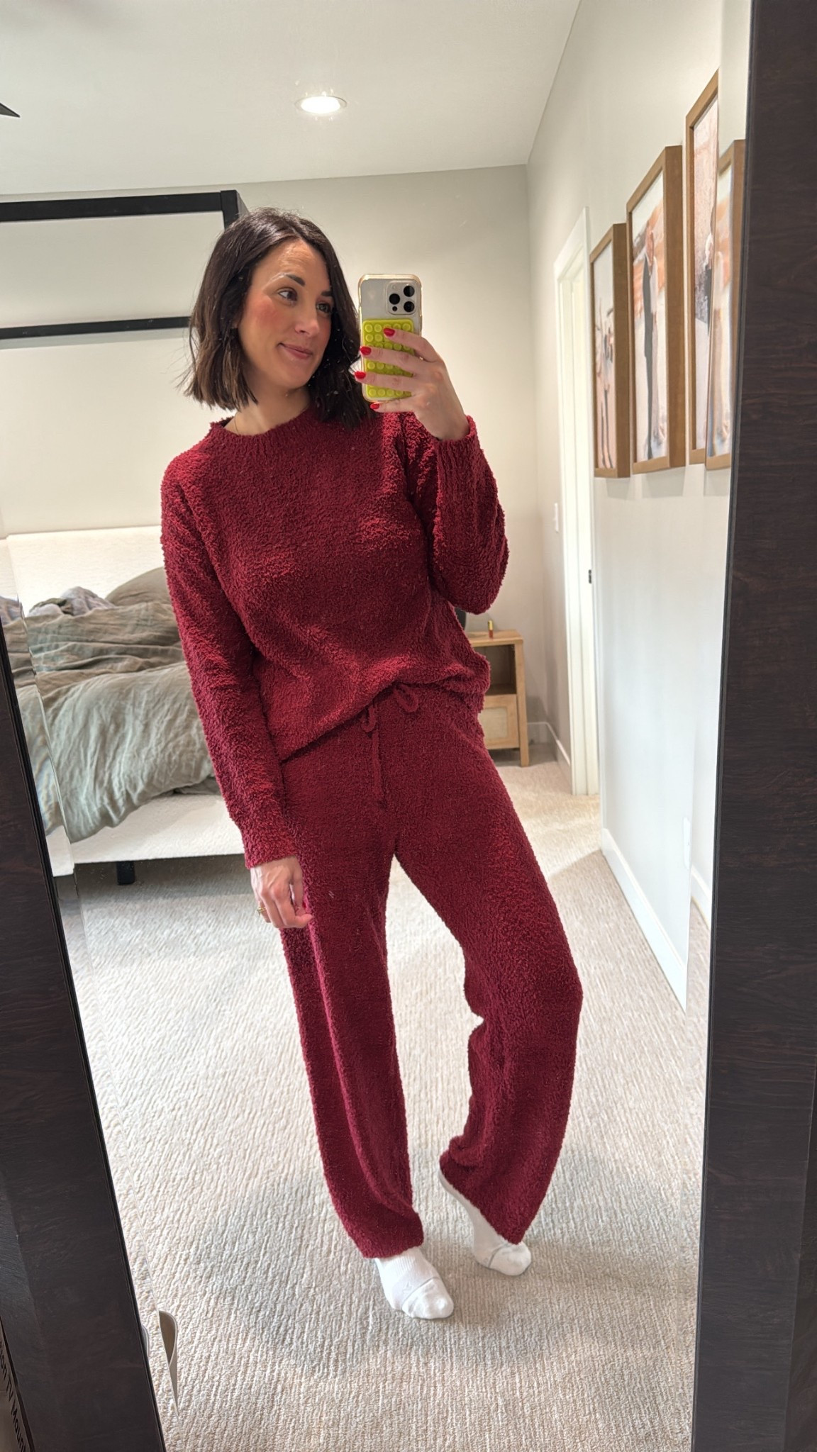 The softest boucle set for less! Wearing size medium 

#LTKdayinmylife #LTKootd #LTKActive