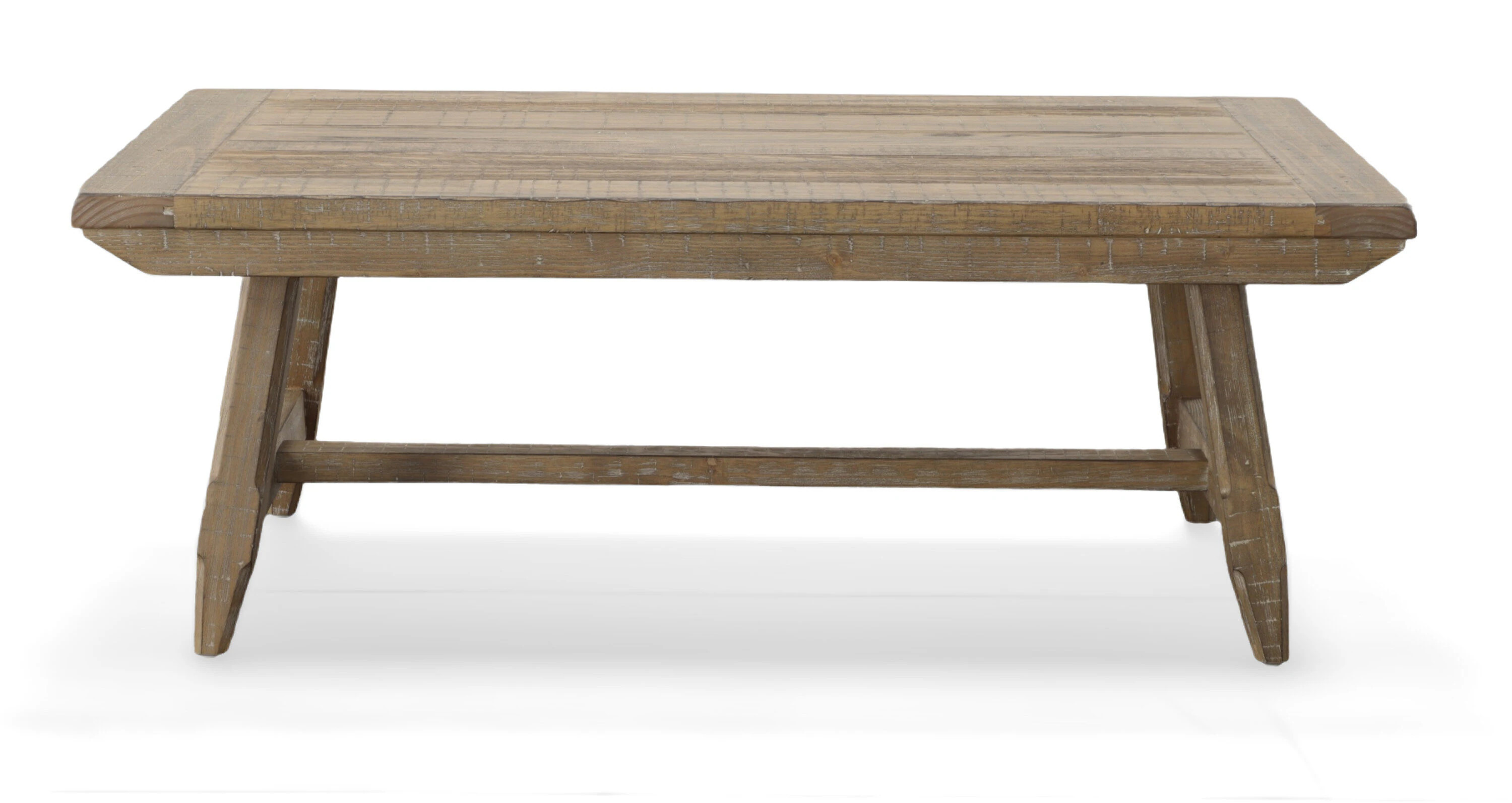 Steve Silver Driftwood Brown Asian hardwood Wood veneer Midcentury Coffee Table | RV100C | Lowe's