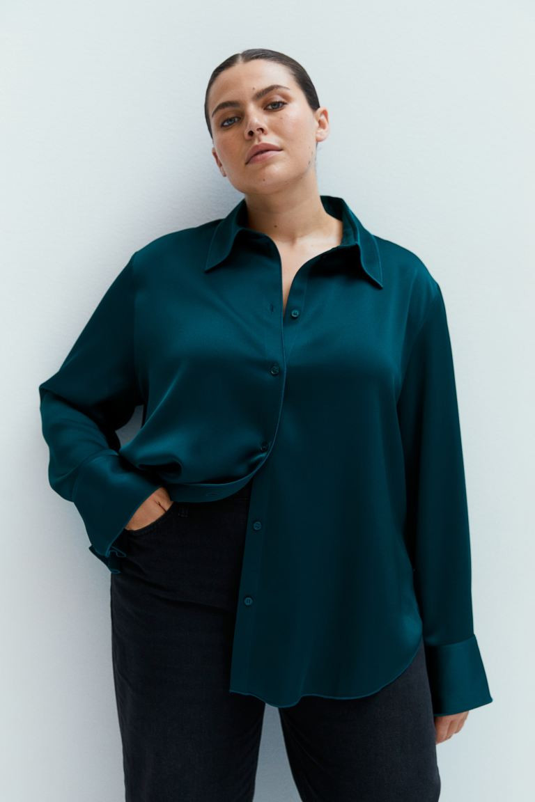 Satin Shirt | H&M (US + CA)