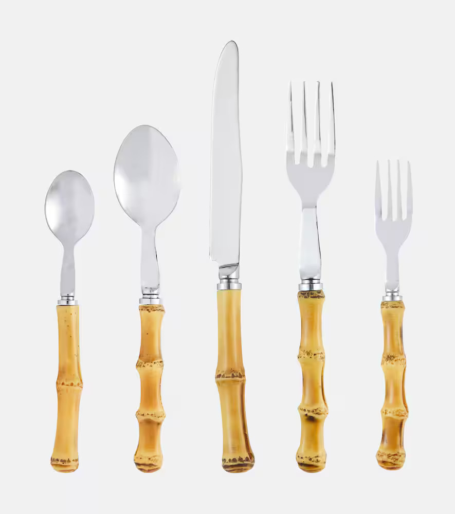 Les-Ottomans Bamboo 5-piece flatware set | Mytheresa (US/CA)