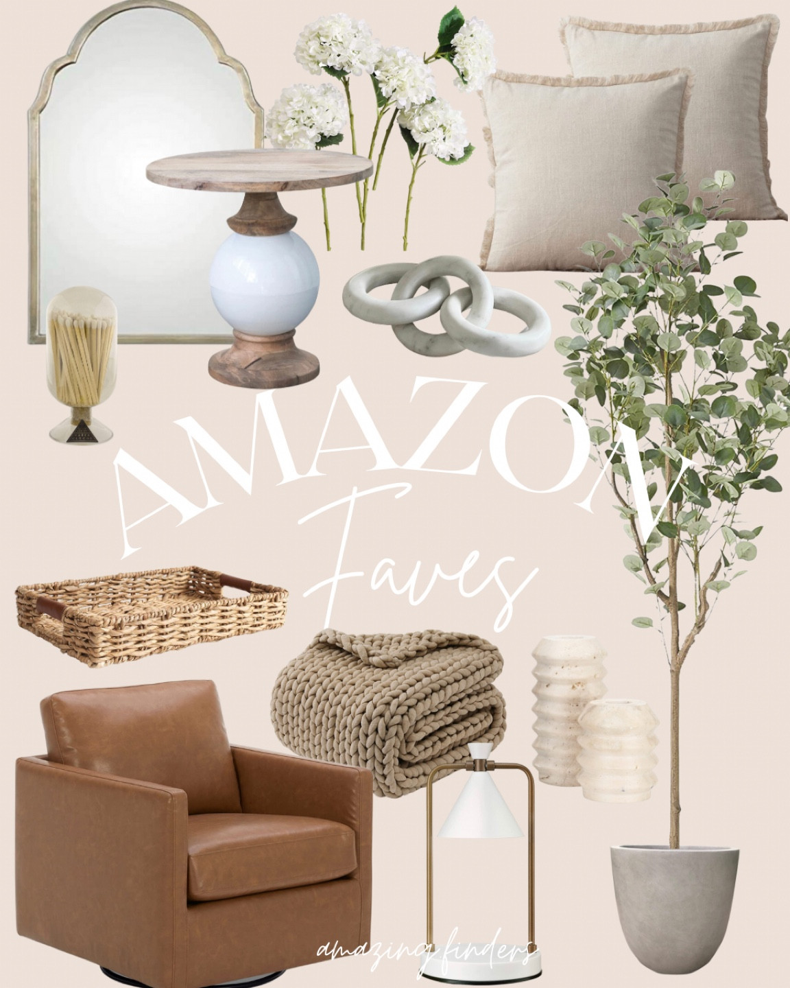 Amazon living room
Amazon home decor
Neutral decor
Side table
Accent chair
Faux Tree
Wall mirror
Woven tray 
Home decor

#LTKhome #LTKstyletip