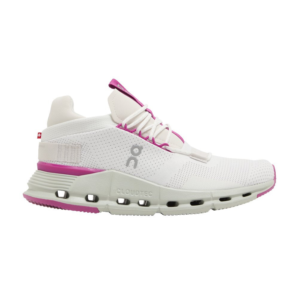 ON Wmns Cloudnova 'Undyed White Carnation' | Cream | Women's Size 9 | GOAT