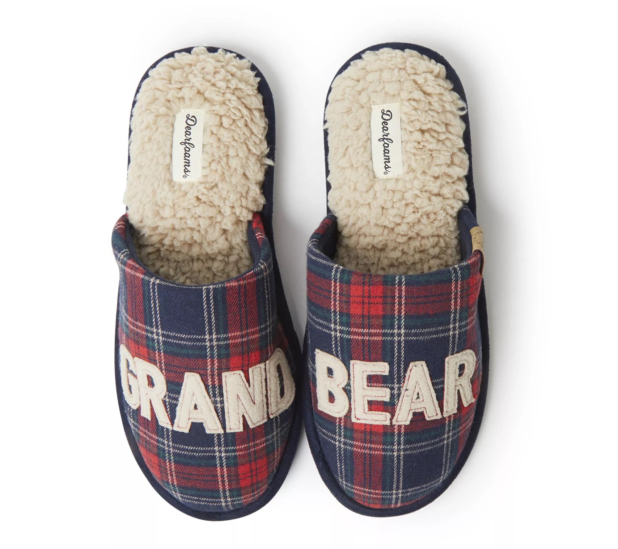 Dearfoams Unisex Grand Bear Clog Slippers - QVC.com | QVC