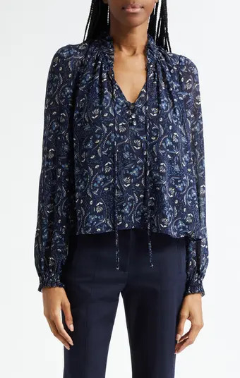 Veronica Beard Hickory Floral Paisley Top | Nordstrom | Nordstrom