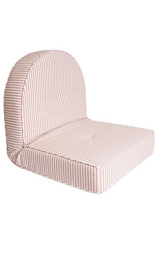 Reclining Pillow Lounger in Laurens Pink Stripe | Revolve Clothing (Global)
