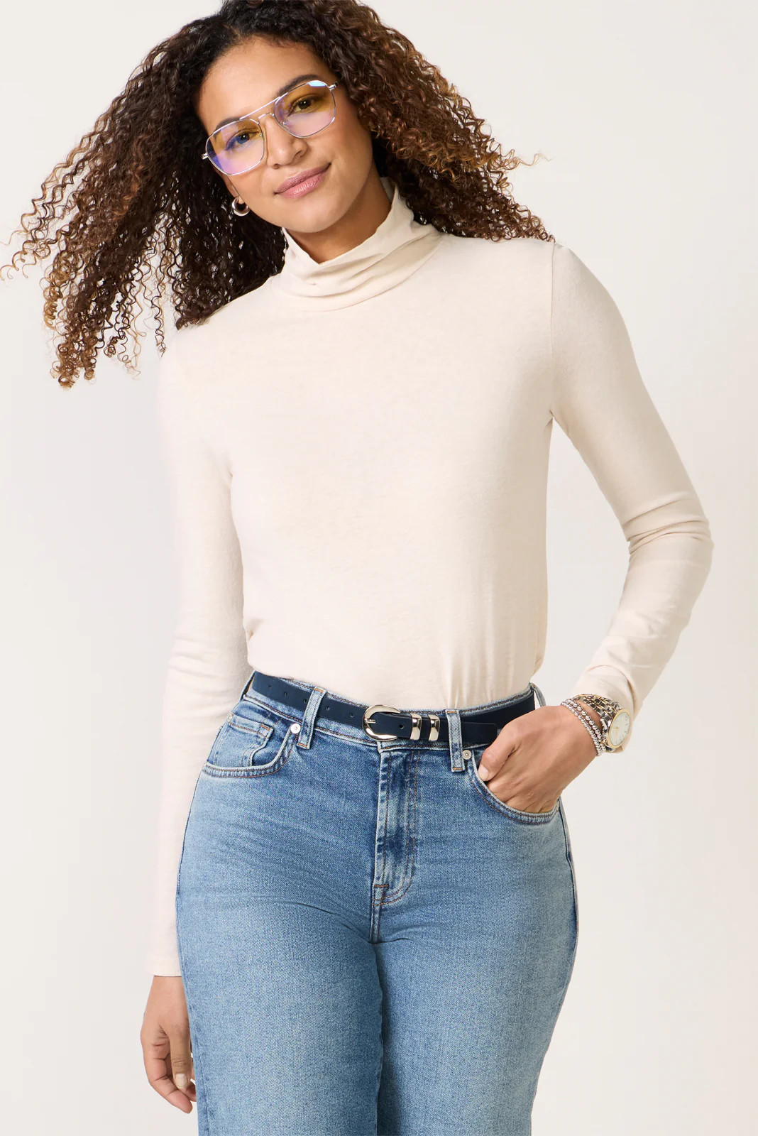 Cindy Turtleneck | Evereve