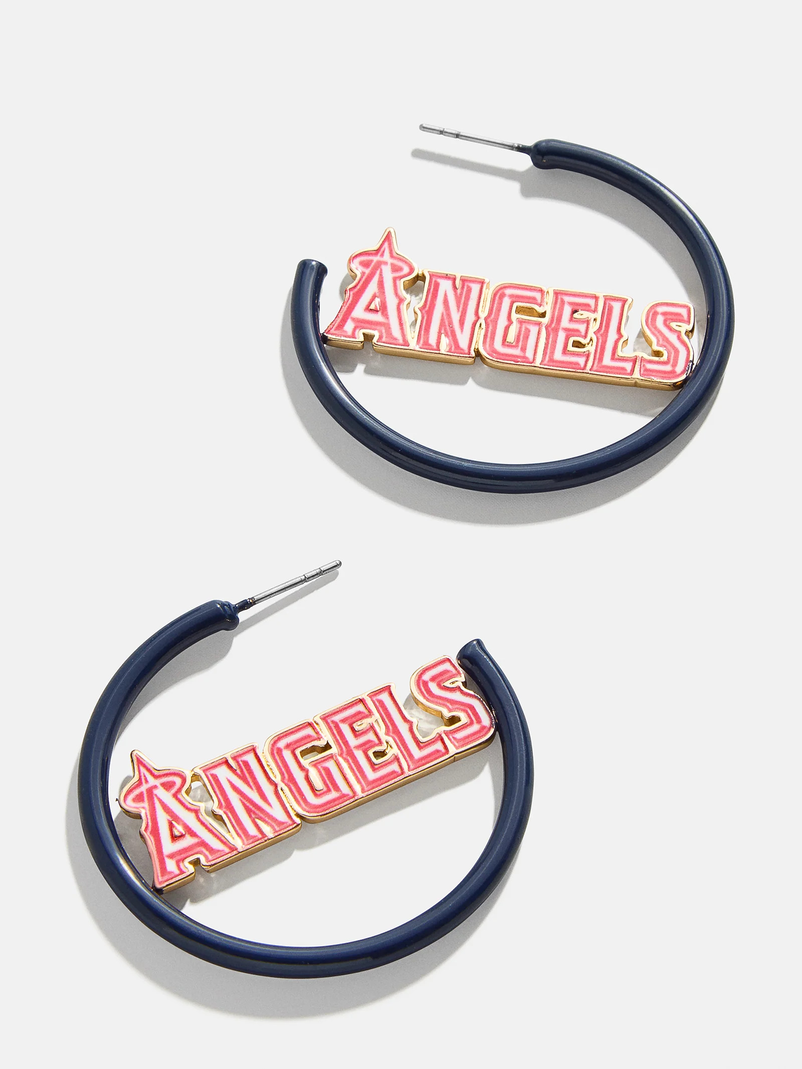 MLB Enamel Hoops - Los Angeles Angels | BaubleBar (US)