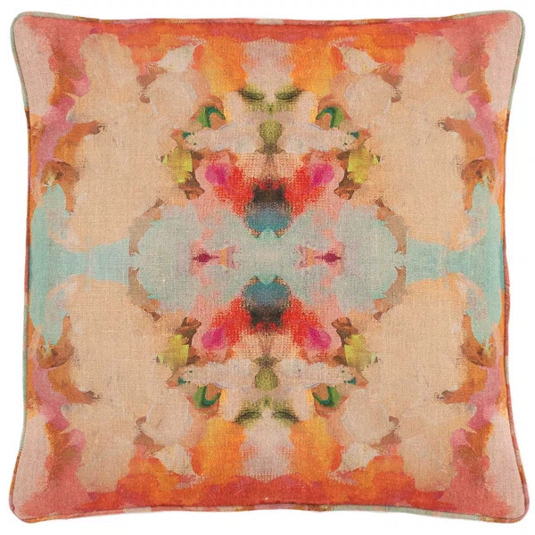 Kenly Linen Square Throw Pillow Cover & Insert by Laura Park | Wayfair North America