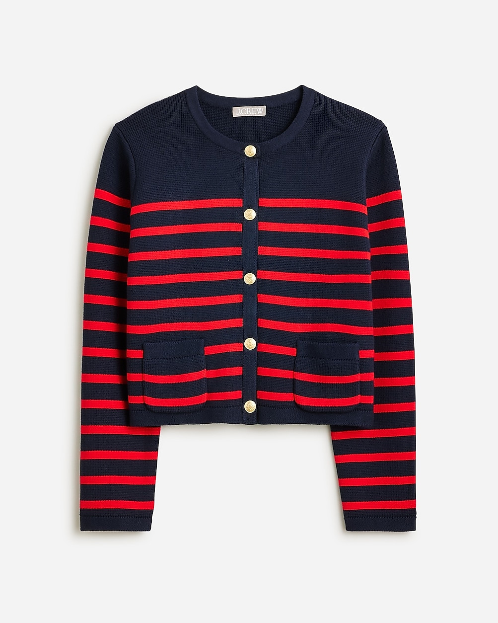 Emilie sweater lady jacket in stripe | J. Crew US