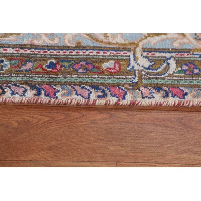 One-of-a-Kind Hydea Hand-Knotted 1970S 7'10" X 10'10" Wool Area Rug in Ivory | Wayfair North America