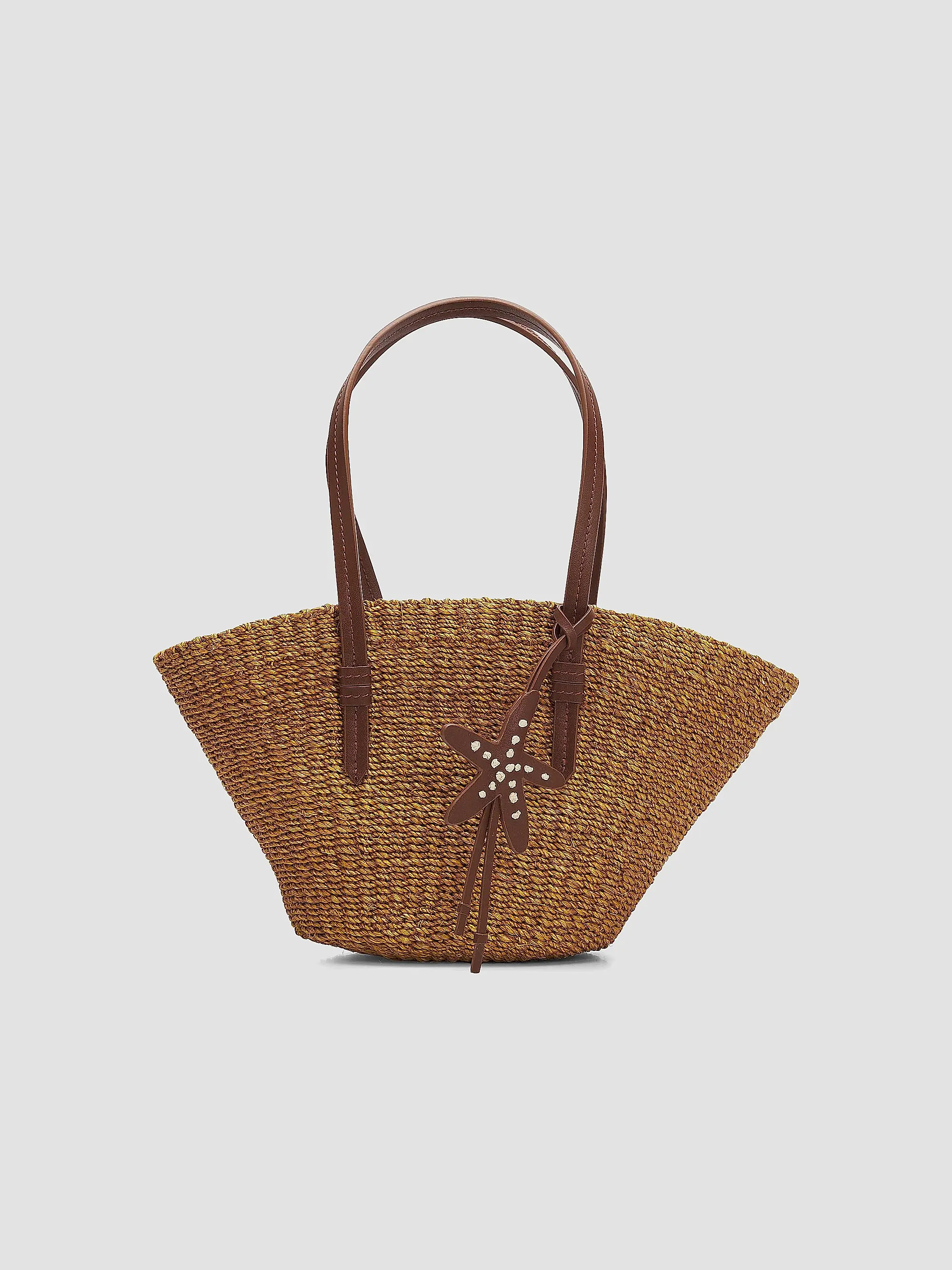 The East West Mini Straw Tote Bag | Saks Fifth Avenue
