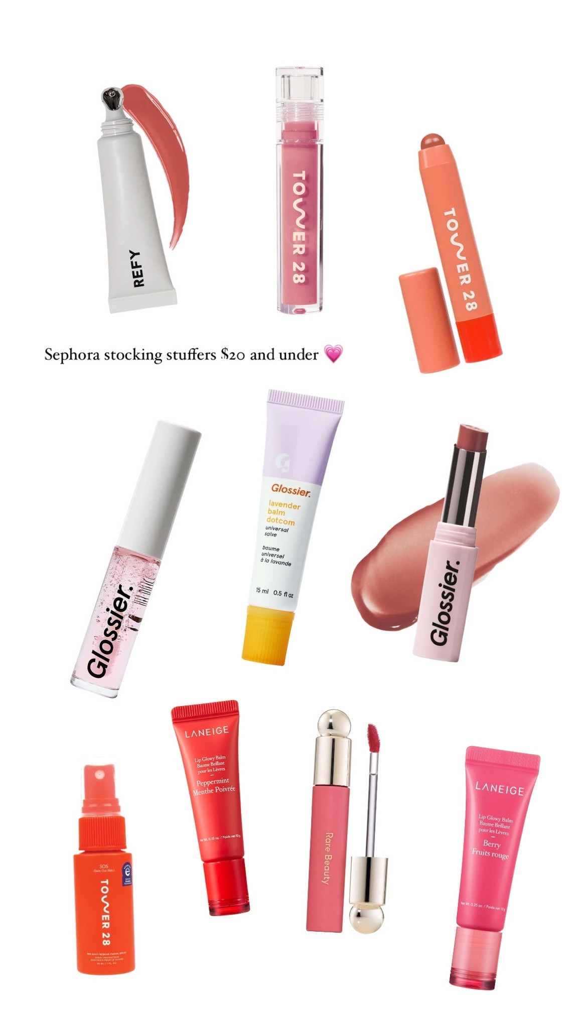 Sephora stocking stuffers $20 and under 💗

Sephora, Sephora beauty, Sephora makeup, Sephora favorites, glossier, lanage, tower 28, blush, lips, lip gloss, lip stick, lip products, lip tint, lip oil, pink, orange, stocking stuffers, stocking stuffers for her, small gifts, friend gifts, white elephant, girls night, sleep over, beauty, spa, girly, just pink things, everything pink, girly gifts, girly things, beauty favorites, everyday favorites, best gifts for her, best makeup, best makeup gifts 

#LTKGiftGuide #LTKSeasonal #LTKHoliday