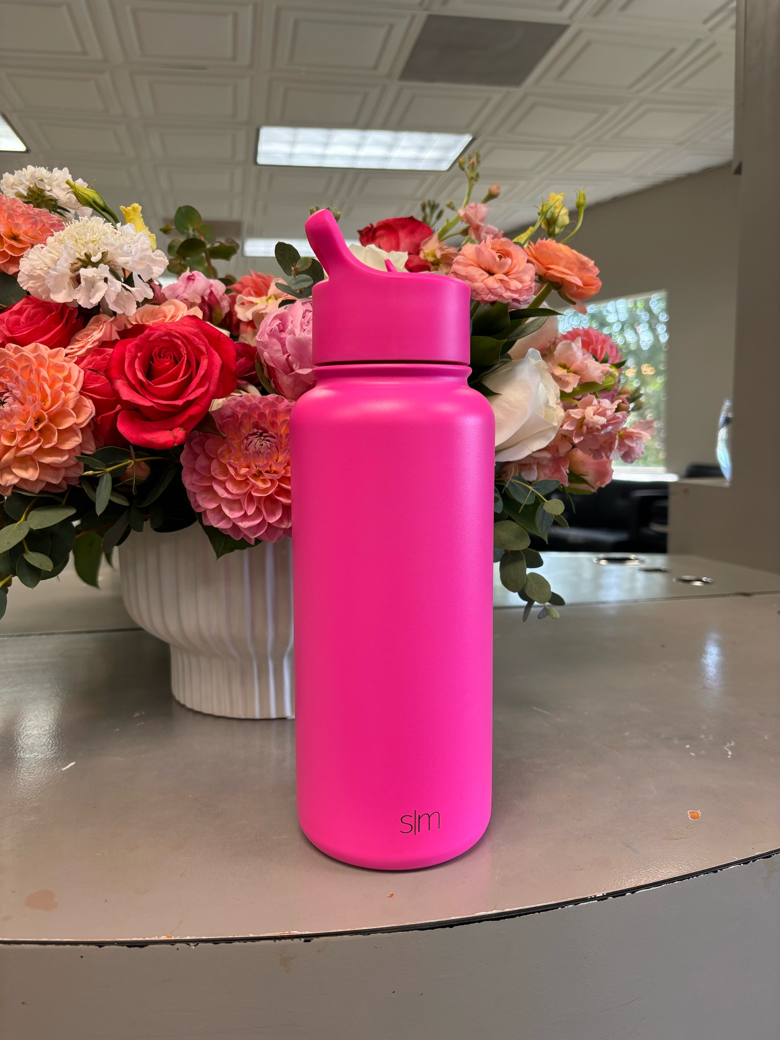 Hot pink simple modern water bottle🩷

#LTKHome