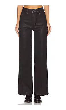PAIGE Sasha Wide Leg in Chicory Coffee from Revolve.com | Revolve Clothing (Global)