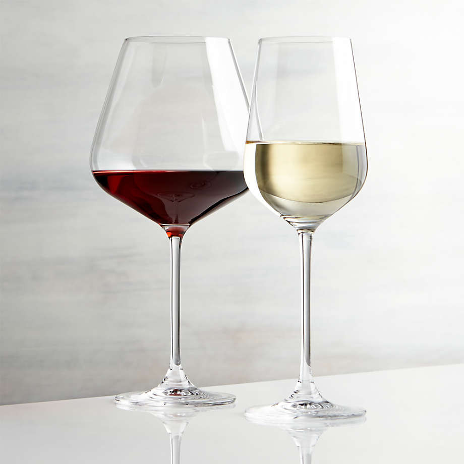 Hip Oversized Big Red Wine Glass + Reviews | Crate & Barrel | Crate & Barrel
