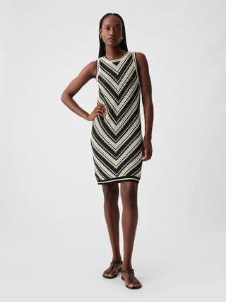 Crochet Mini Sweater Dress | Gap (US)