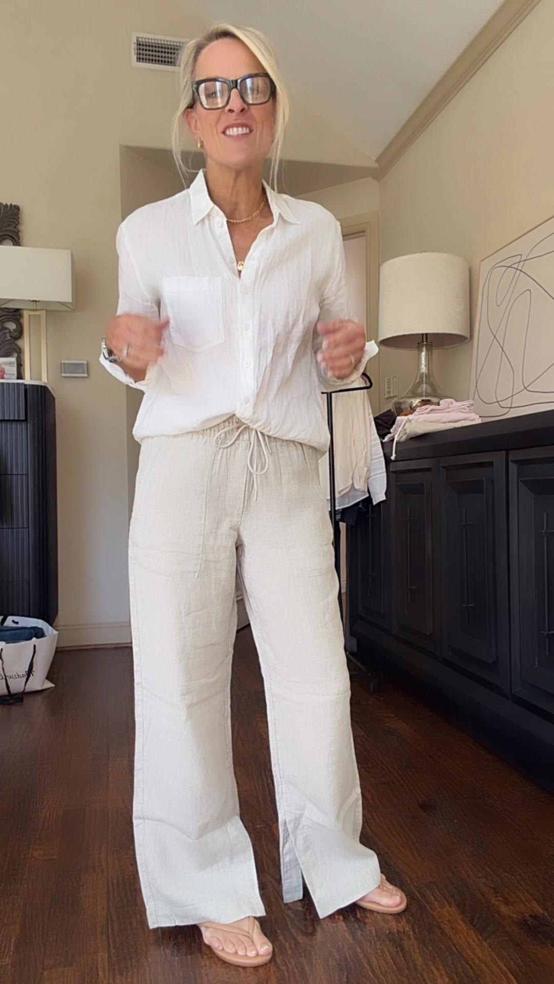 These linen pants are everything you said they were.

It is true to size I’m in a small 
Come in several colors and are just under $100

￼

#LTKSeasonal #LTKOver40 #LTKTravel