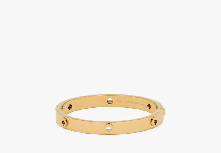 Spot The Spade Studded Hinged Bangle | Kate Spade Outlet