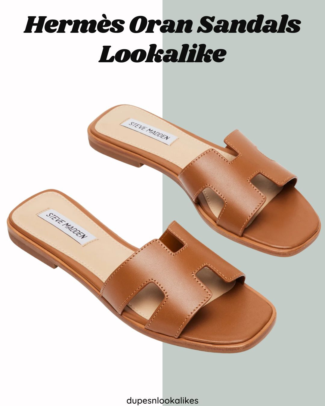 If you've been eyeing the Hermes Oran sandals but don’t love the price tag, these Steve Madden dupes are such a good find. They give the same chic, minimal vibe and go with literally everything—jeans, sundresses, shorts, you name it. Super comfy for everyday wear, and they look way more expensive than they are. I’ve been wearing mine non-stop and they’ve held up so well. These are perfect if you're looking for designer-inspired summer sandals without the splurge. 

 #LTKSeasonal #LTKFindsUnder100 #LTKShoeCrush