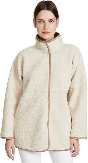 Velvet by Graham & Spencer Womens Albany Reversible Lux Sherpa Coat | Amazon (US)
