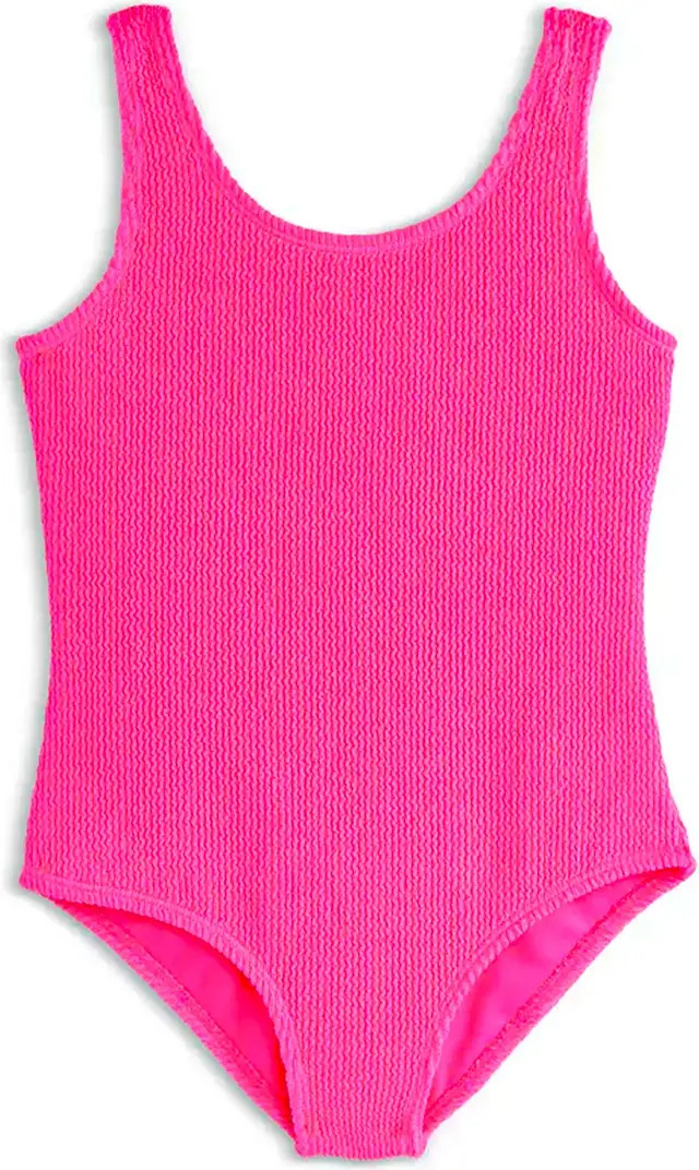 Limeapple Crinkle One Piece Swimsuit | Nordstrom | Nordstrom