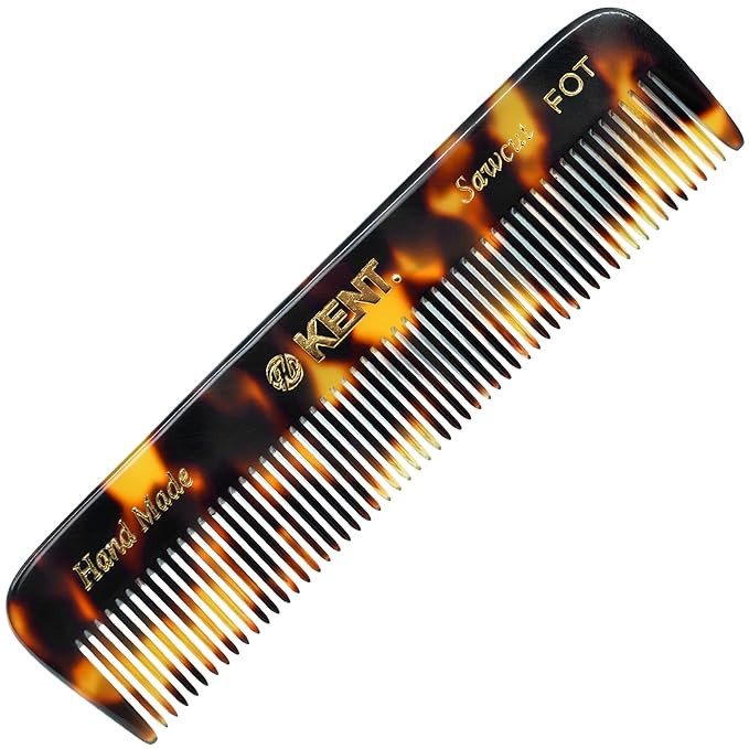 Kent FOT TY Fine Tooth Handmade Pocket Comb - Travel and Styling Comb for Men's Fine Hair, Mustac... | Amazon (US)