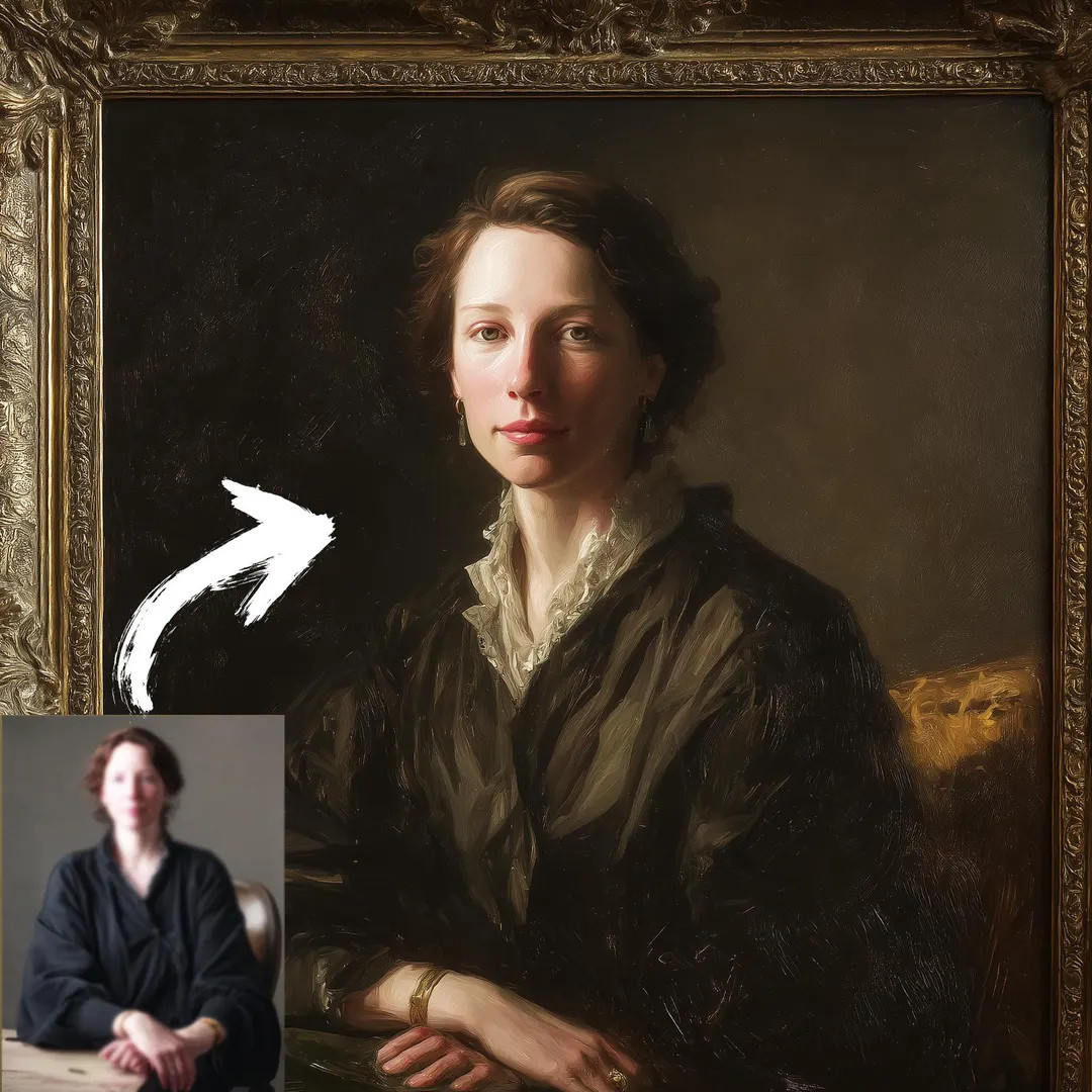 Custom Oil Painting Portrait from Photo – Hand-Painted Classical Academic Style, Personalized F... | Etsy (US)