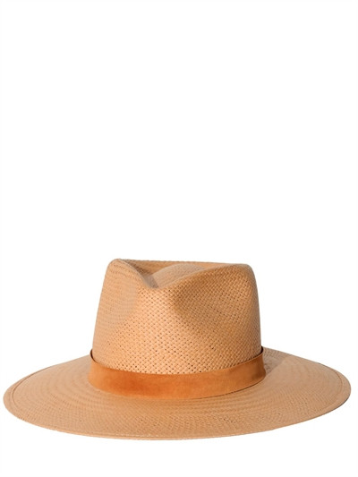 Alexei straw effect hat - Janessa Leone - Women | Luisaviaroma | Luisaviaroma