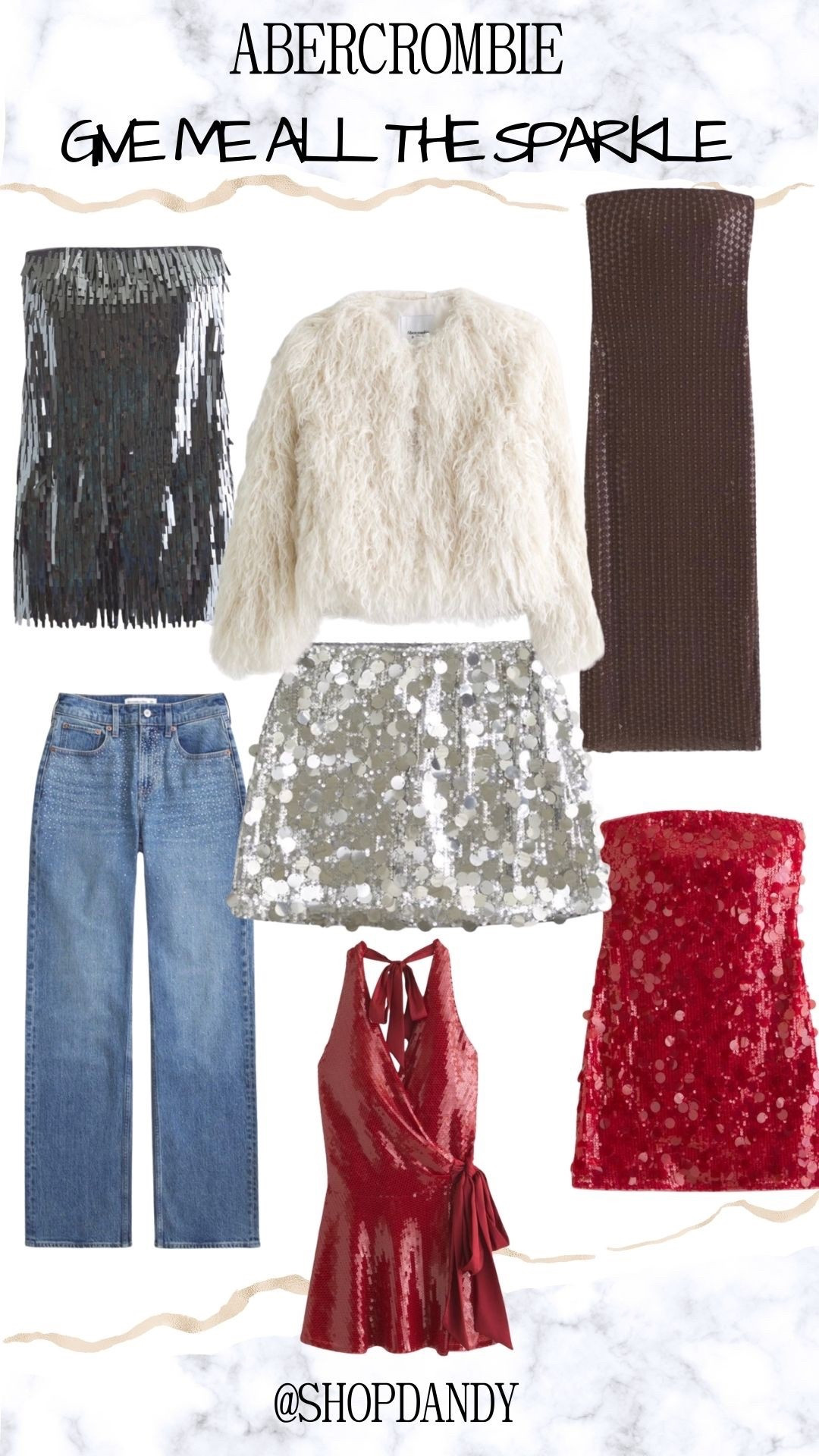 Grab all the sparkly pieces for the holidays at Abercrombie! 

#LTKSeasonal #LTKSaleAlert #LTKHoliday