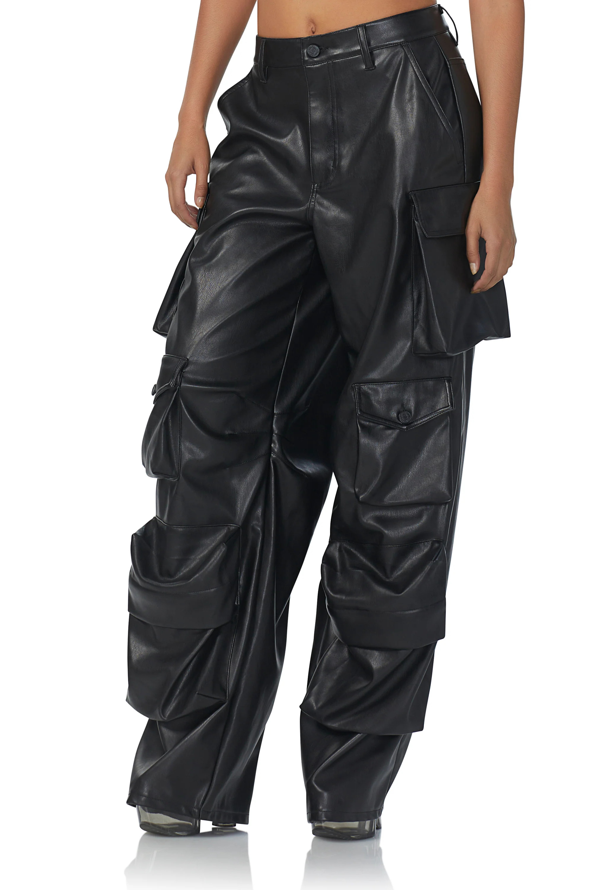 Parker Baggy Cargo Pant - Noir | ShopAFRM