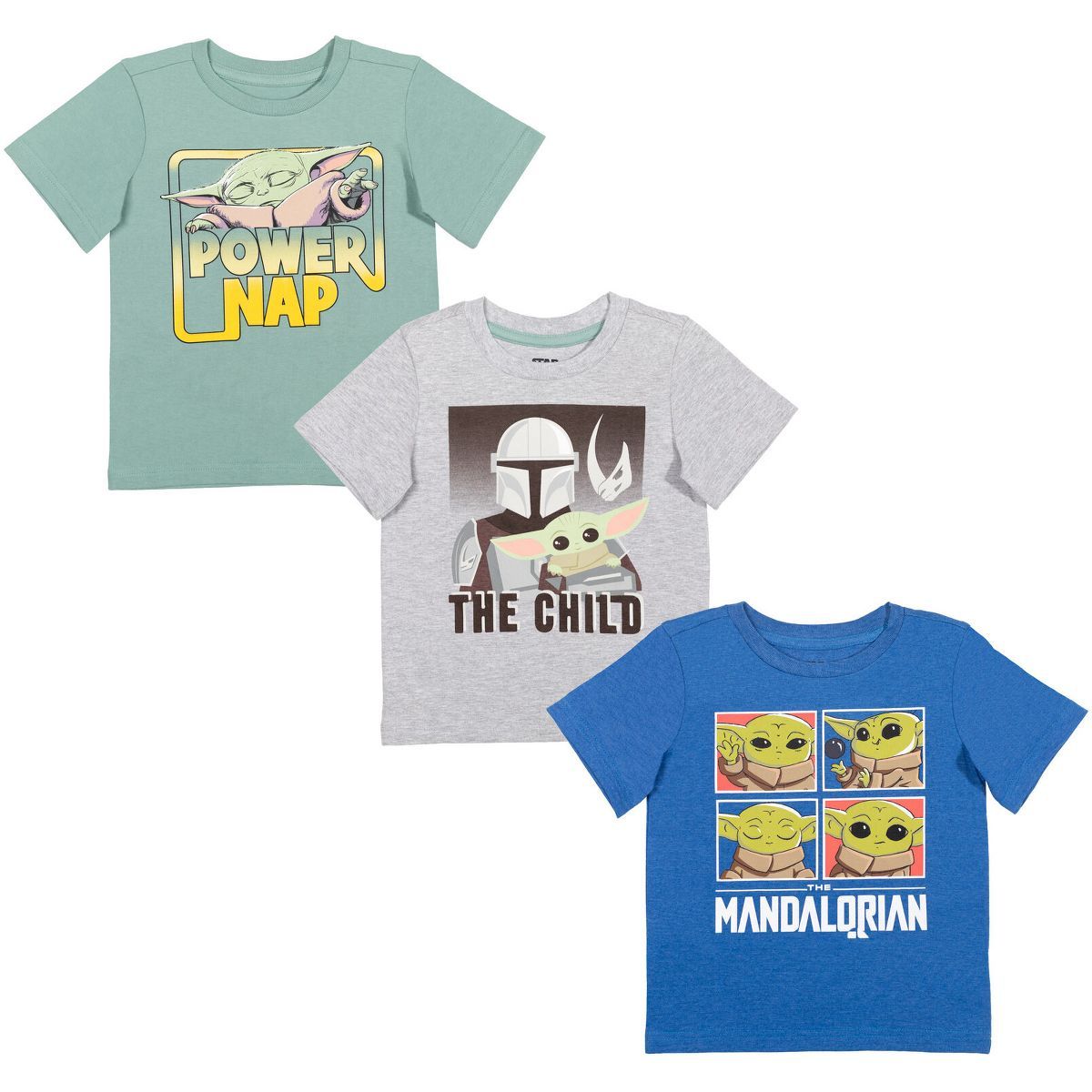 Star Wars Star Wars The Mandalorian The Child 3 Pack T-Shirts Toddler | Target