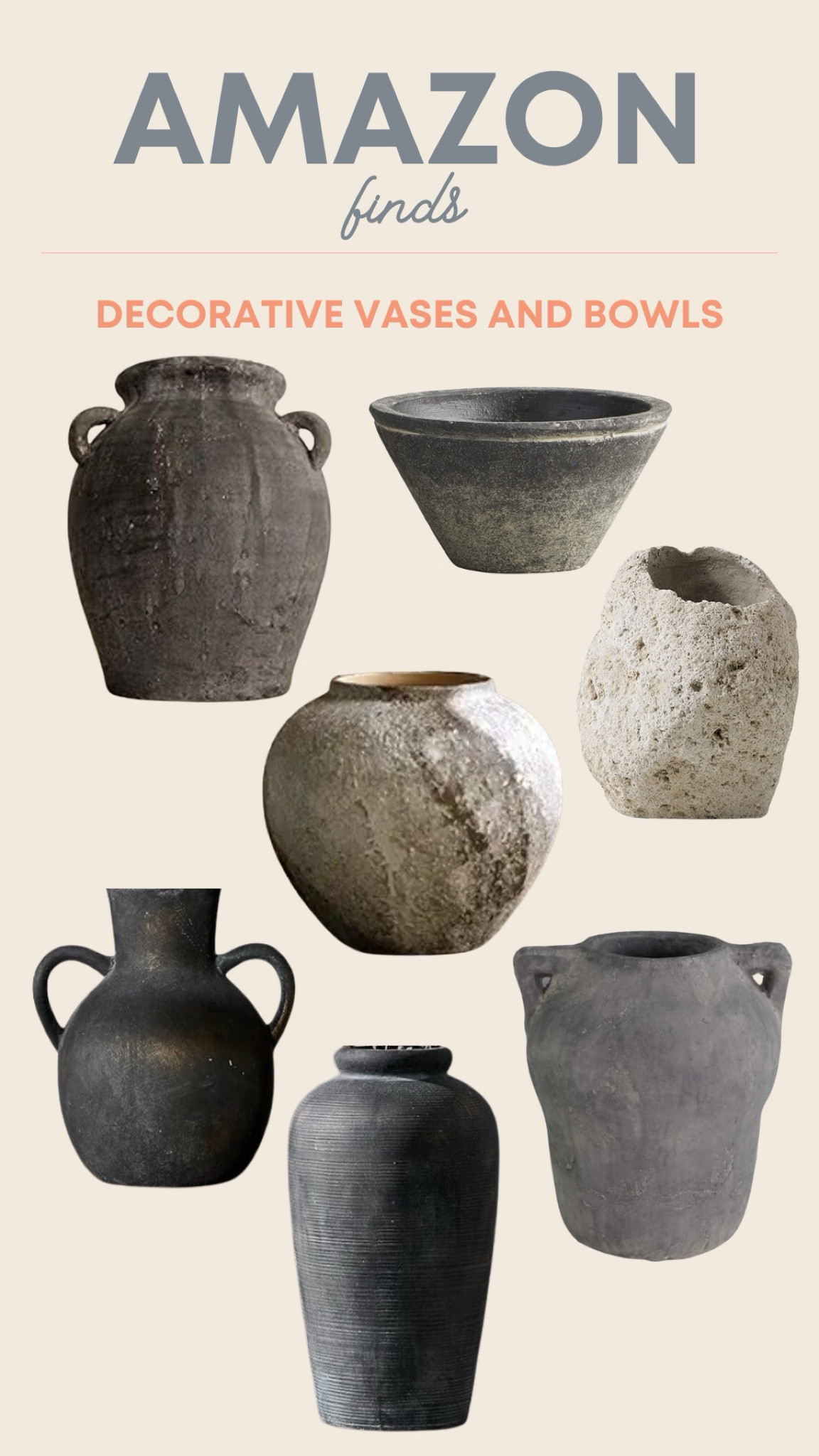 Amazon organic modern home vases and bowls #amazonhome #amazonfinds 

#LTKSaleAlert #LTKFindsUnder50 #LTKFindsUnder100