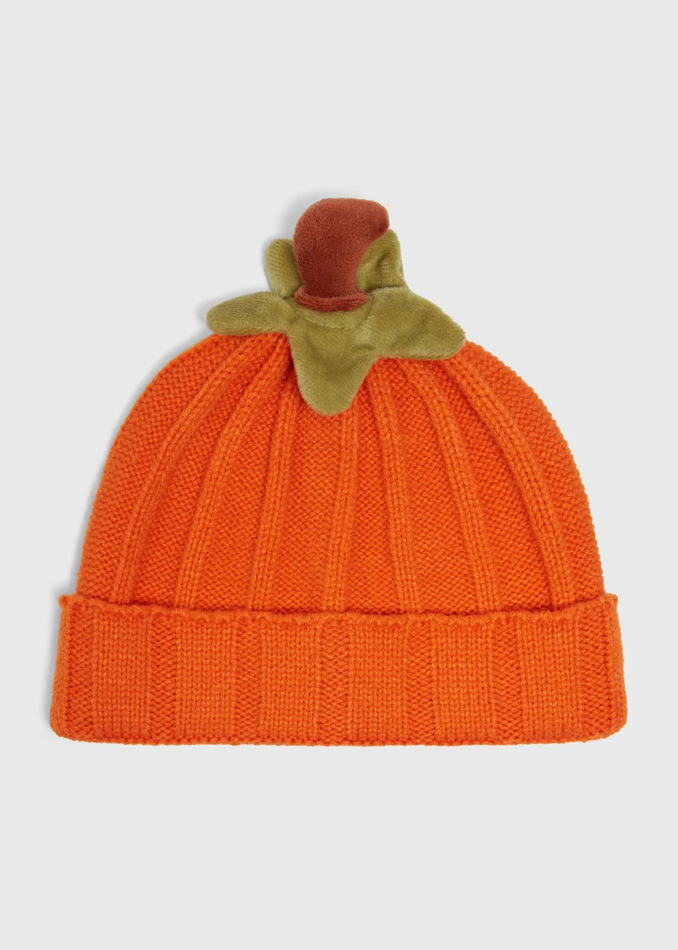 Baby Orange Pumpkin Knit Beanie (Newborn-24mths) | Matalan (UK)