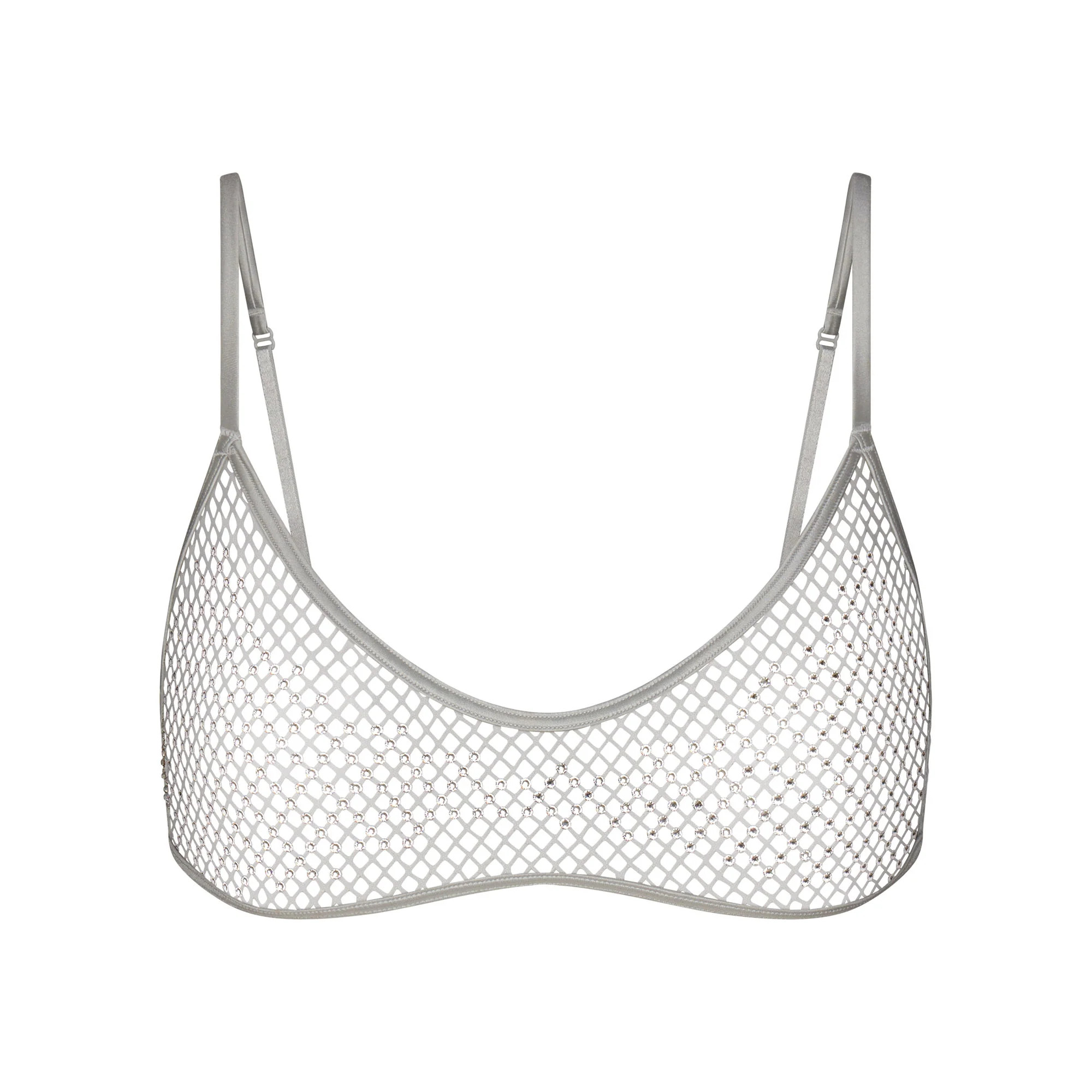 STRETCH NET SKIMPY SCOOP BRALETTE | SKIMS (US)